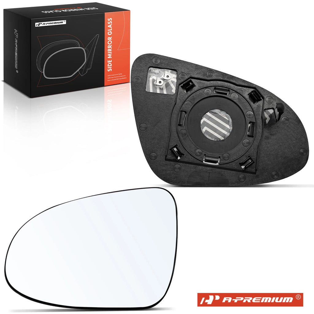 Driver Power Side Mirror Glass Heated for Toyota Prius C (2012-2019)