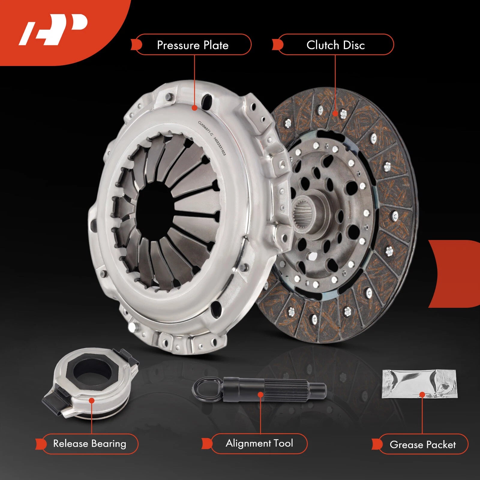 Clutch Kit for Nissan Altima Sentra (2002–2006) 2.5L