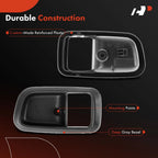 Front Left Deep Gray Interior Door Handle for Toyota Tundra (2000-2006)