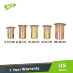 Set of 150 SAE Rivet Nut Inserts for Various Applications