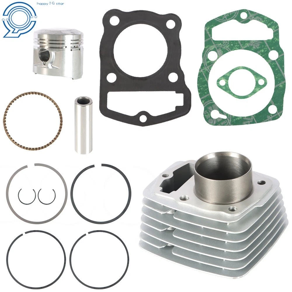 Rebuild Kit with Piston Rings and Gasket for Honda CB125S CL125S XL125 SL125