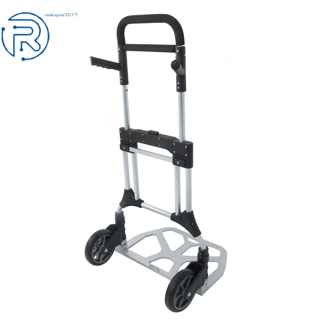 Heavy Duty Folding Hand Truck for Universal Use (500 lbs Capacity)