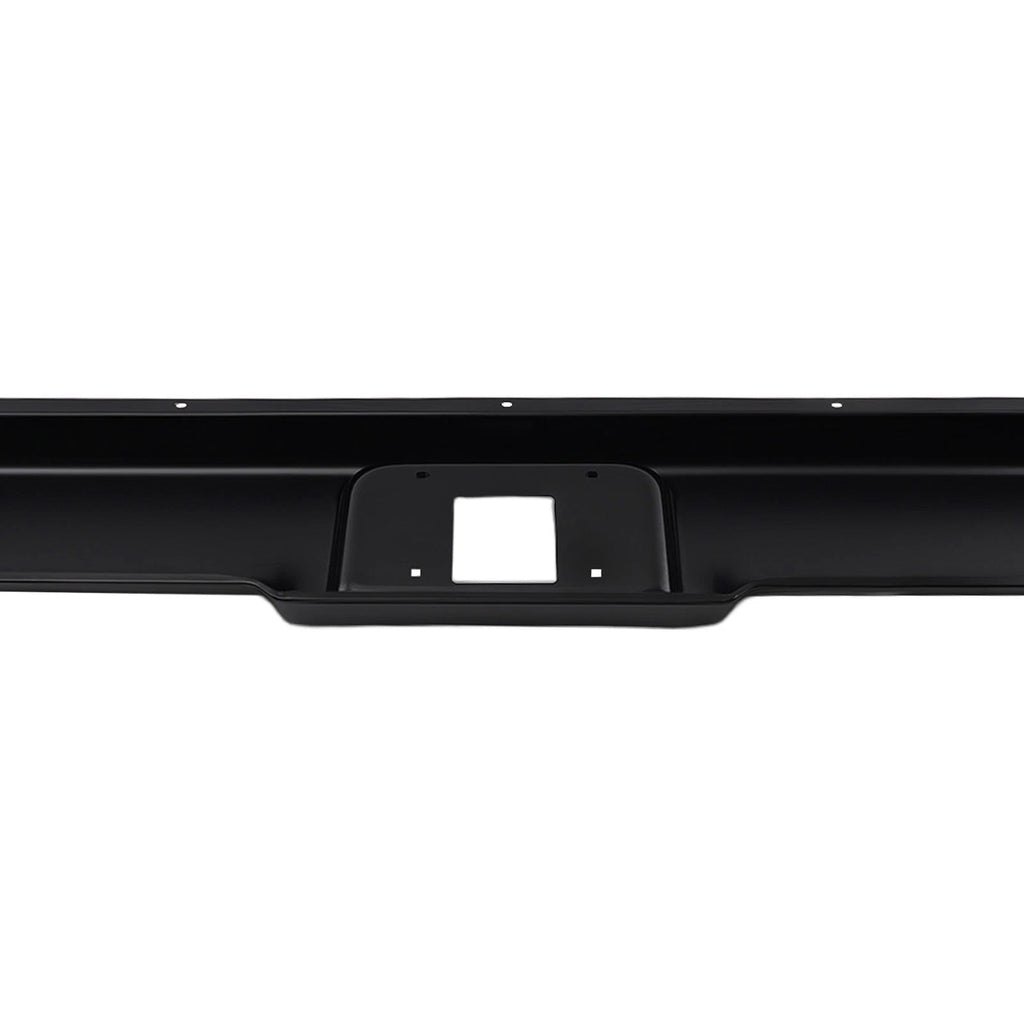 Rear Bumper Roll Pan for Chevrolet C3500/K3500 (1988–1998) Steel Black