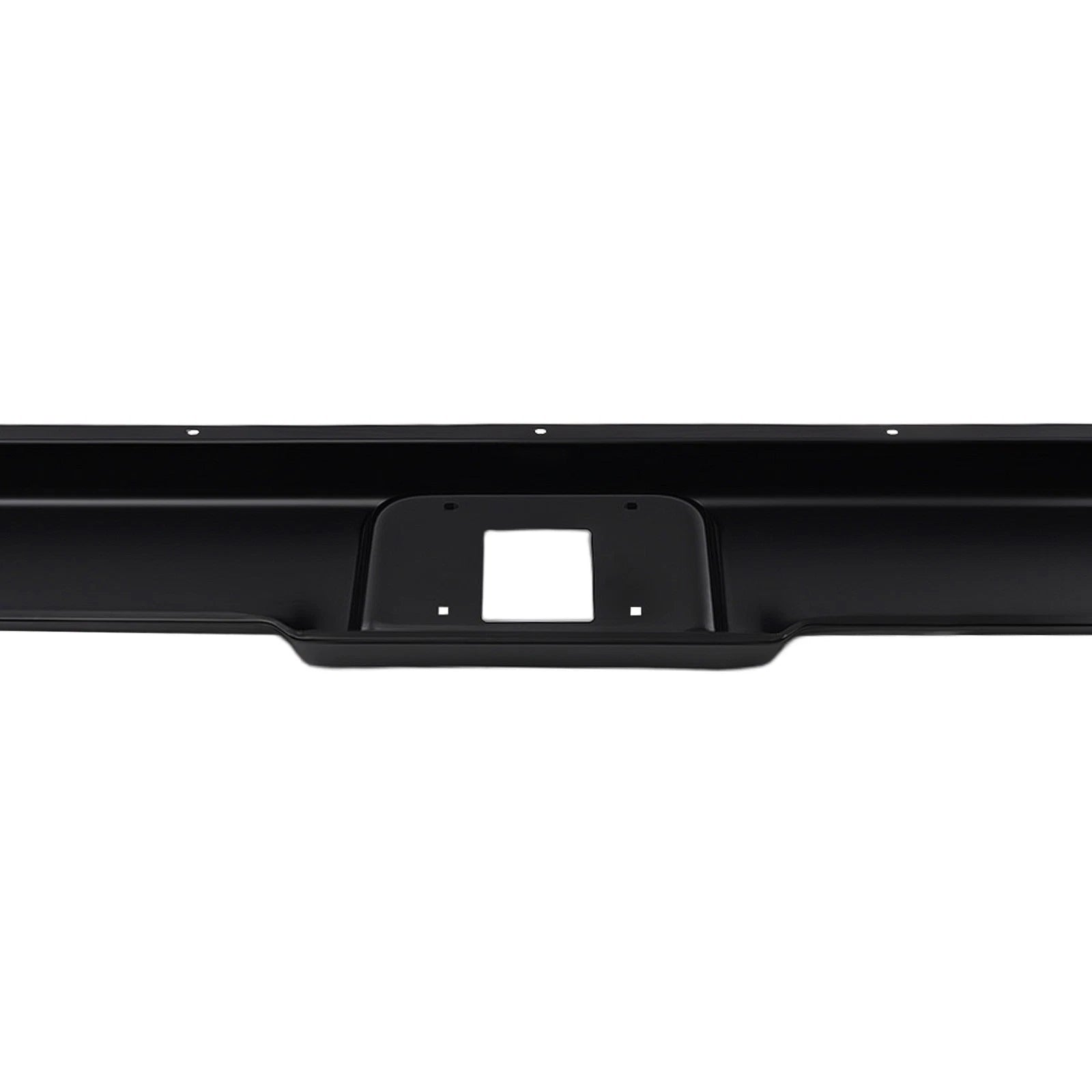 Rear Bumper Roll Pan for Chevrolet C3500/K3500 (1988–1998) Steel Black