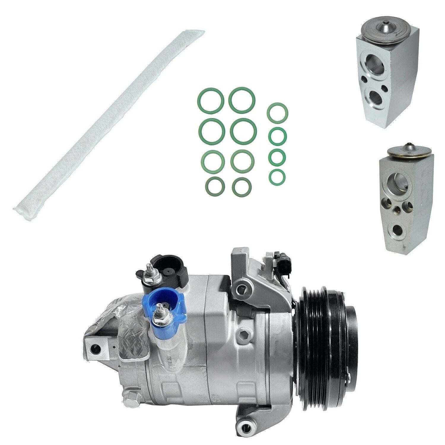 A C Compressor Kit Replacement for Ford Transit-350 HD (2017–2018)