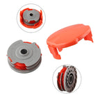 Double Autofeed Spool & Line & Cap Cover for Flymo Trimmers (FLY021, FLY060)