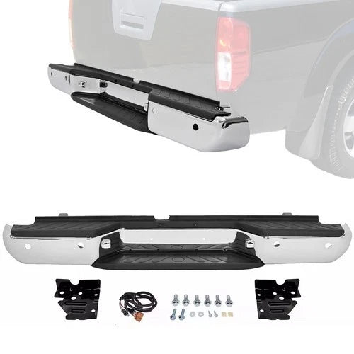 Rear Step Bumper Assembly with Sensor Hole for Nissan Frontier (2013–2021)