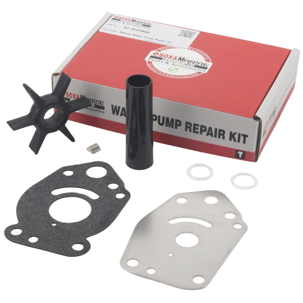 Water Pump Repair Service for Mercury Mariner 6-15 HP (1990–2023)