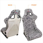 NRG FRP-302-WT-SAVAGE Racing Bucket Seat for Universal Fit