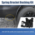 2 Pair Rear Leaf Spring Shackle W/ Bracket 4L5Z-5775-AA for Ranger Mazda B (2001–2009)