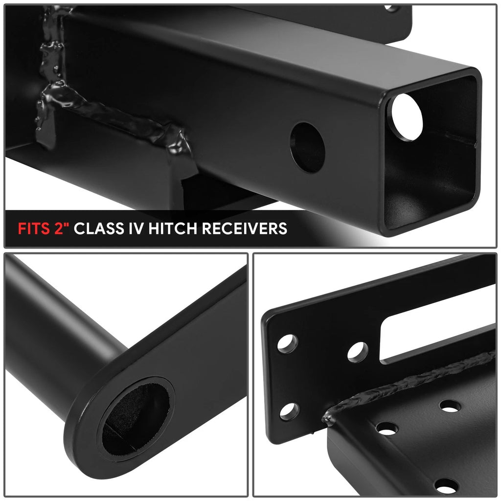 2" Tow Hitch Winch Mount for Class 4 (12000 lb Capacity)