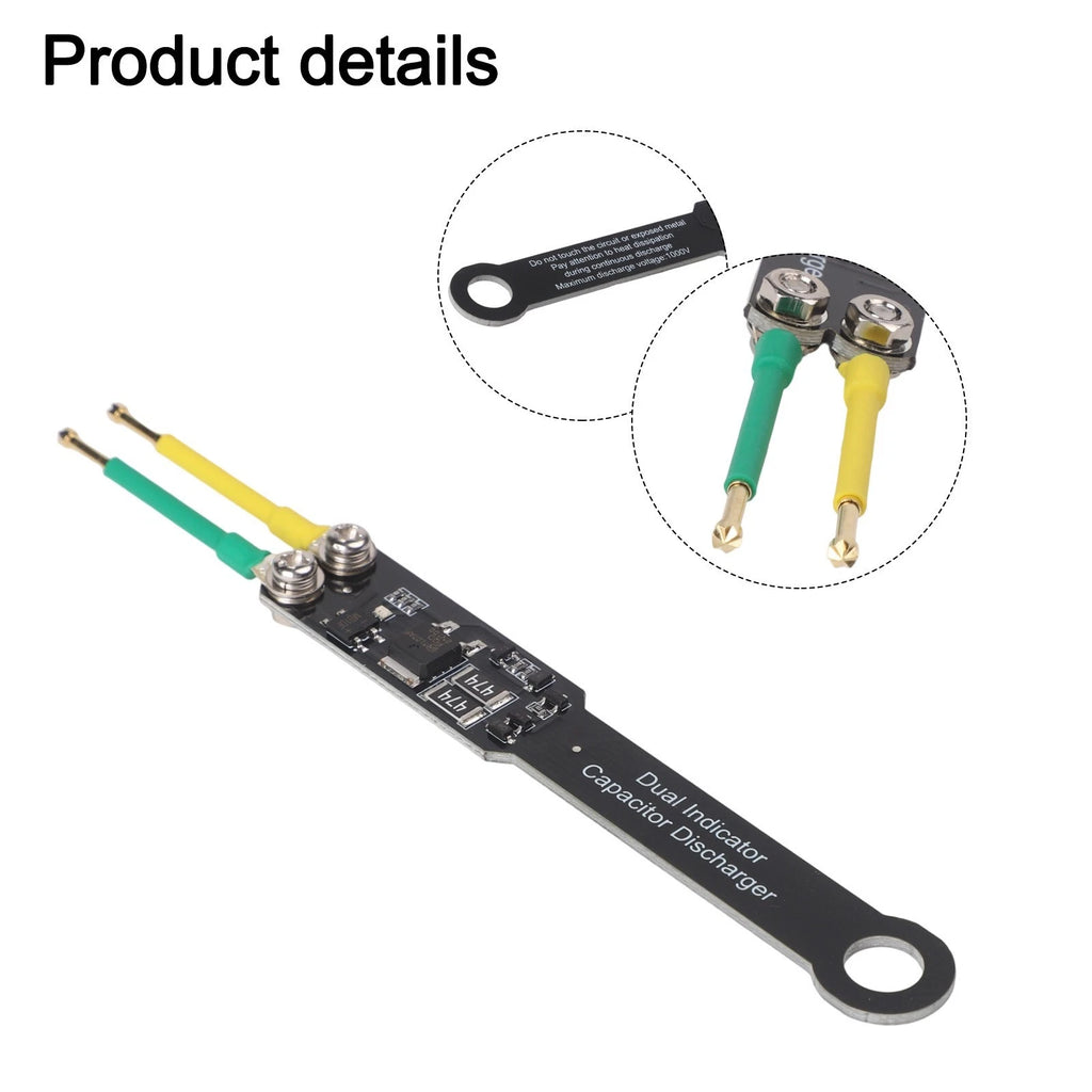 Capacitor Discharge Pen AC8380VDC 12540V with Dual LED Indicators