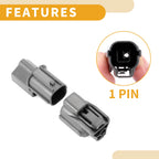 1 Pin Solenoid Plug Horn Sensor Connector for Honda 