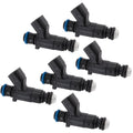 Set of 6 Fuel Injectors for Buick Allure, LaCrosse, Rendezvous, Cadillac CTS