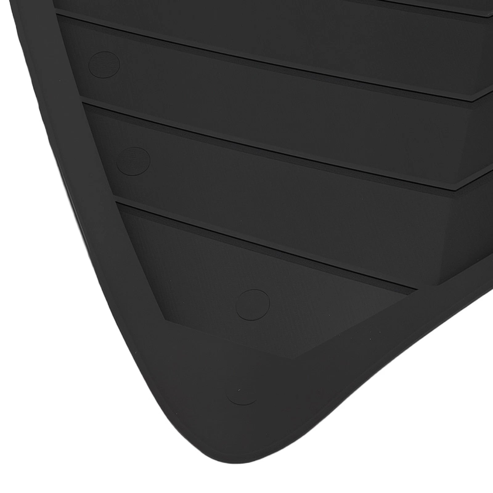 Quarter Panel Side Window Louvers for Infiniti Q50 (2014-2024) Gloss Black ABS