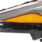 Headlight for Chevrolet Cruze (2016–2019) Chrome Halogen Right