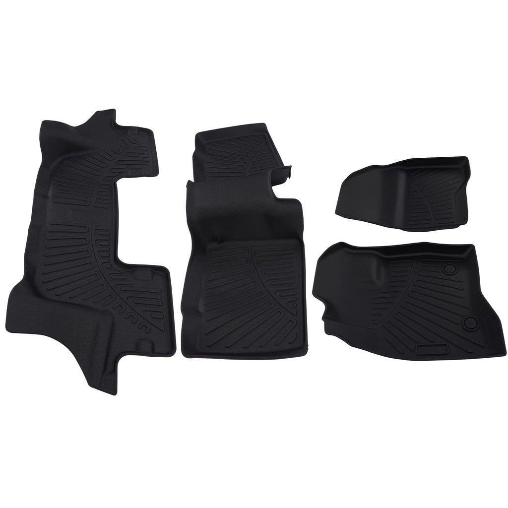 Floor Mat Liners for Ford Explorer (2017–2019) All Weather Waterproof TPE