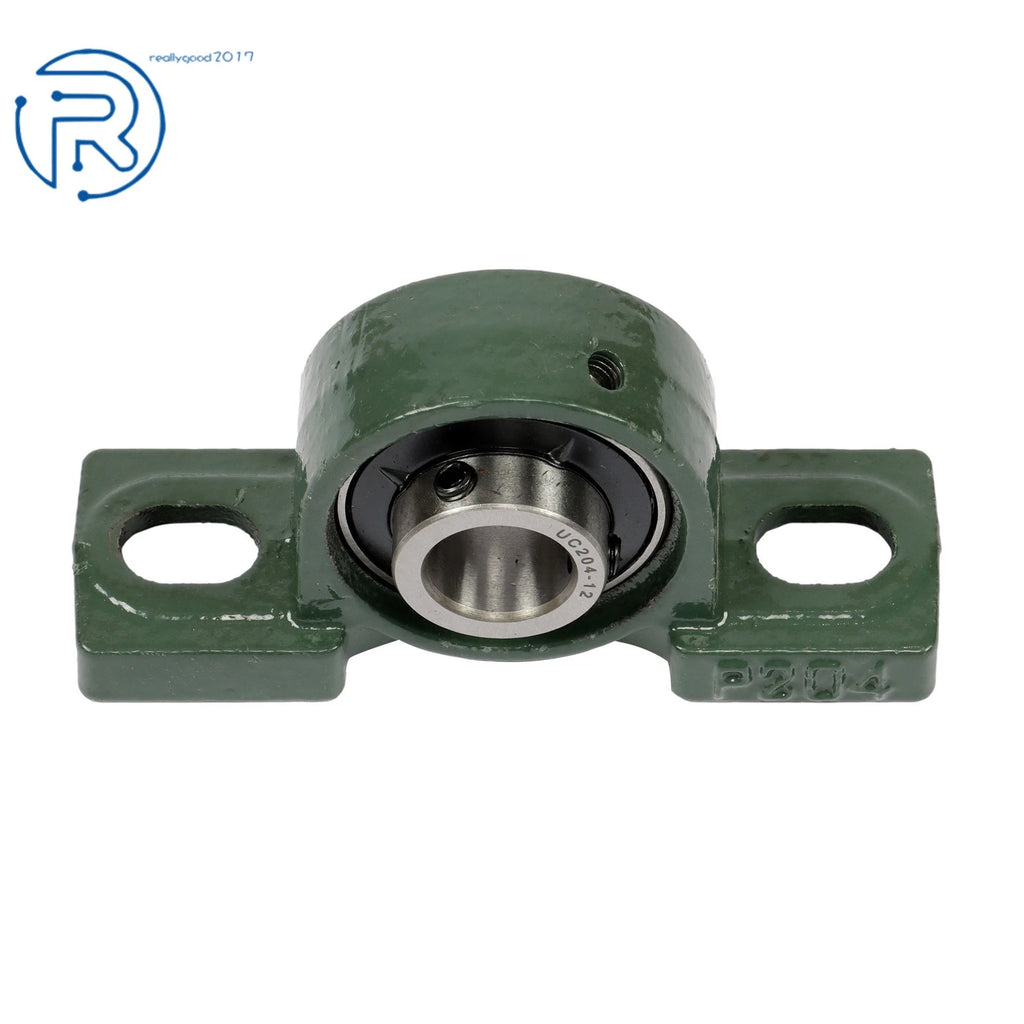 Set of 6 Pillow Block Mounted Ball Bearings for Various Applications