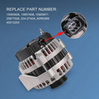 Alternator for Silverado 1500 2500 3500 (2007-2014)