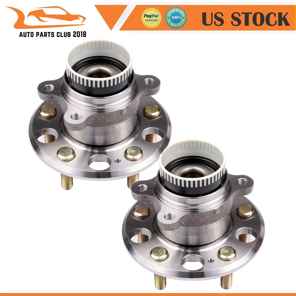 2 Rear Wheel Hub Bearings for Hyundai Sonata Tucson Kia Sportage Optima (FWD)