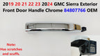 Chrome Front Door Handle for GMC Sierra (2019–2024) 84807766