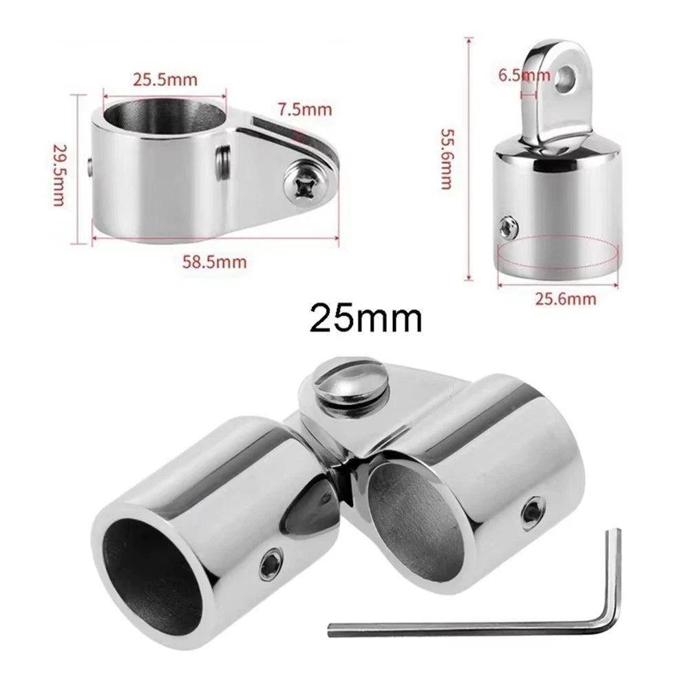 316 Stainless Steel Slide Cover for Boat Bimini Awning 2225