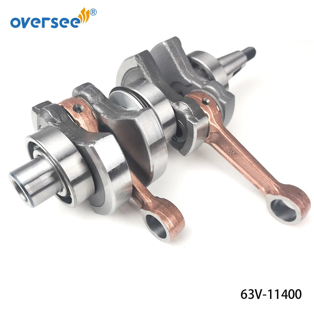 Crankshaft Assembly for Yamaha Outboard 9.9HP 15HP (63V-11400-01)