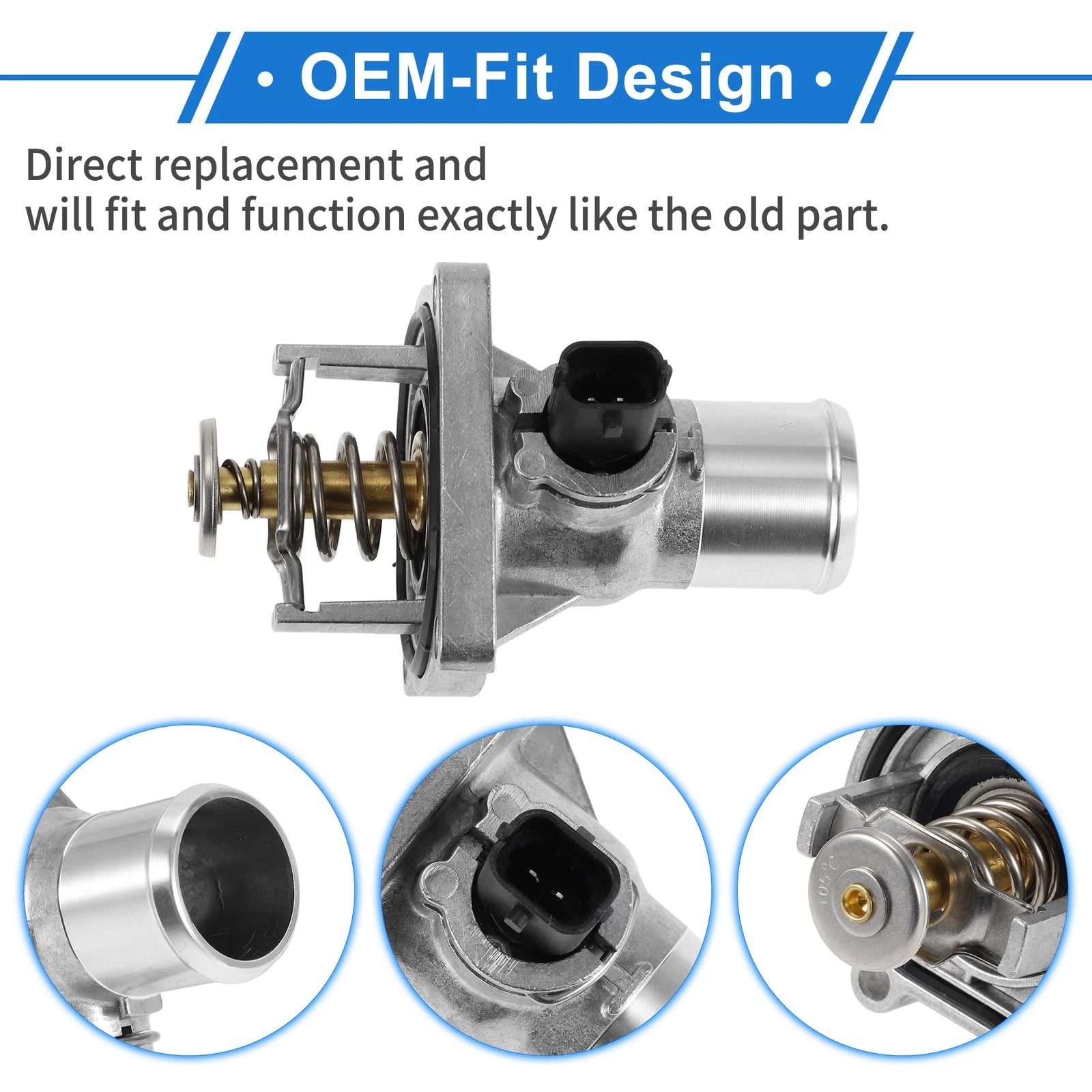Upgrade Aluminum Thermostat Housing for Chevy Cruze (2014–2016) 1.8L