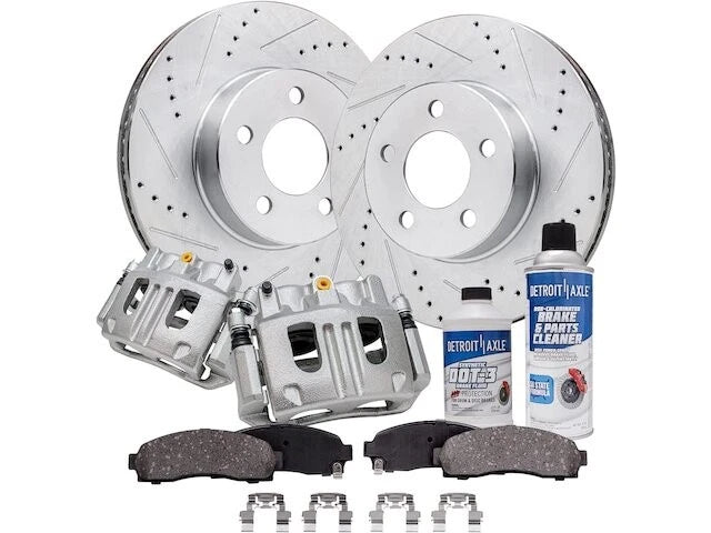 Front Brake Pad Rotor Caliper Set for Mazda B4000 (2003–2009) SF243XM