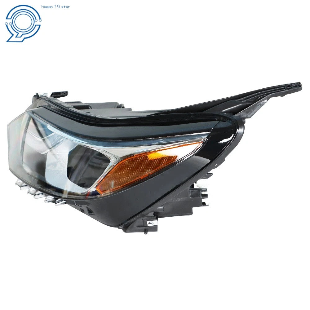 LED Headlight for Chevrolet Equinox (2018-2019) Black Clear Left Side