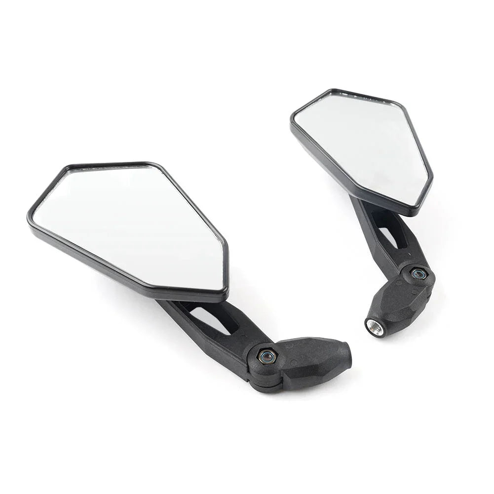 10mm Rear View Side Mirrors for Motorcycle Cruiser Chopper Scooter ATV