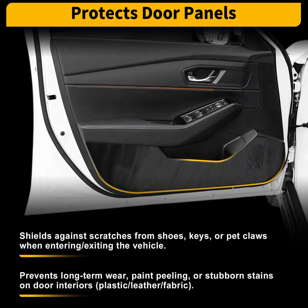 Car Door Anti Kick Pad Sticker Scratch Protector for Honda Accord (2023–2025)