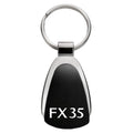 Black Teardrop Keychain - Officially Licensed for Infiniti FX35