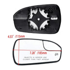 Heated Right Passenger Side Door Wing Mirror Glass for Ford Fusion (2013–2020)