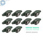 Set of 10 Pillow Block Bearings for UCFL206-20 (Self-Aligning)