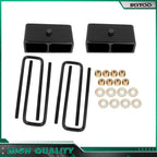 2X 2" Rear Leveling Kit for Toyota Tundra (1999–2019) Steel Blocks