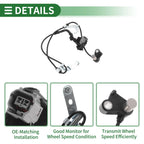 ABS Wheel Speed Sensor for Mazda 6 (2003–2008) No.GJ6A4373XE/8J6A4373XB