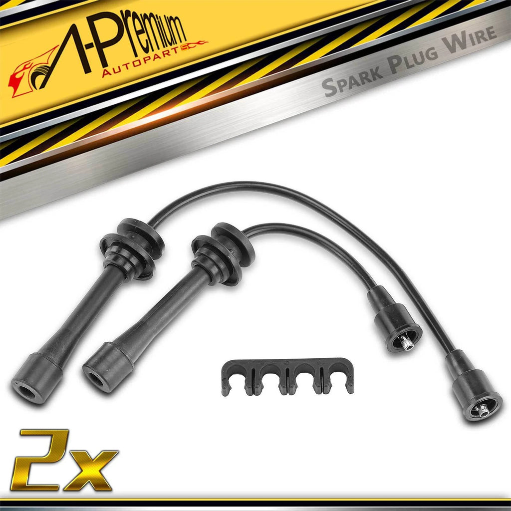 2X Spark Plug Wire Set for Kia Sephia, Spectra (1998–2004)