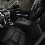 Center Console Lid Armrest Cover for Toyota Tundra (2014–2021) Black Durable