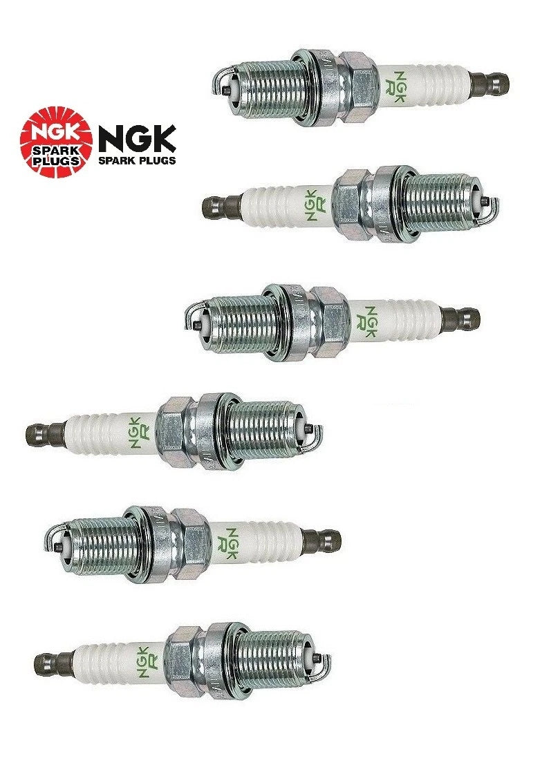 Set of 6 NGK V-Power Copper Spark Plugs BKR5E-11 #6953 for