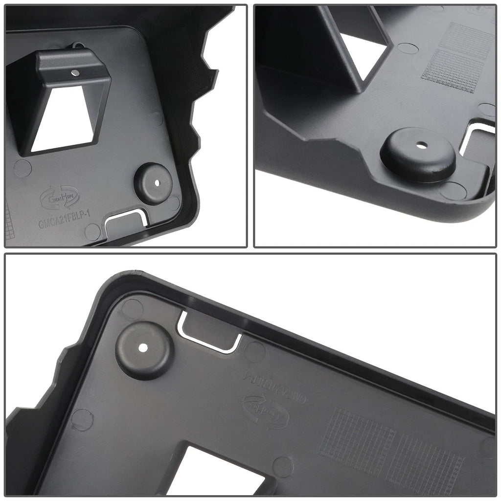 Front Bumper License Plate Mounting Bracket Kit for GMC Canyon (2021)