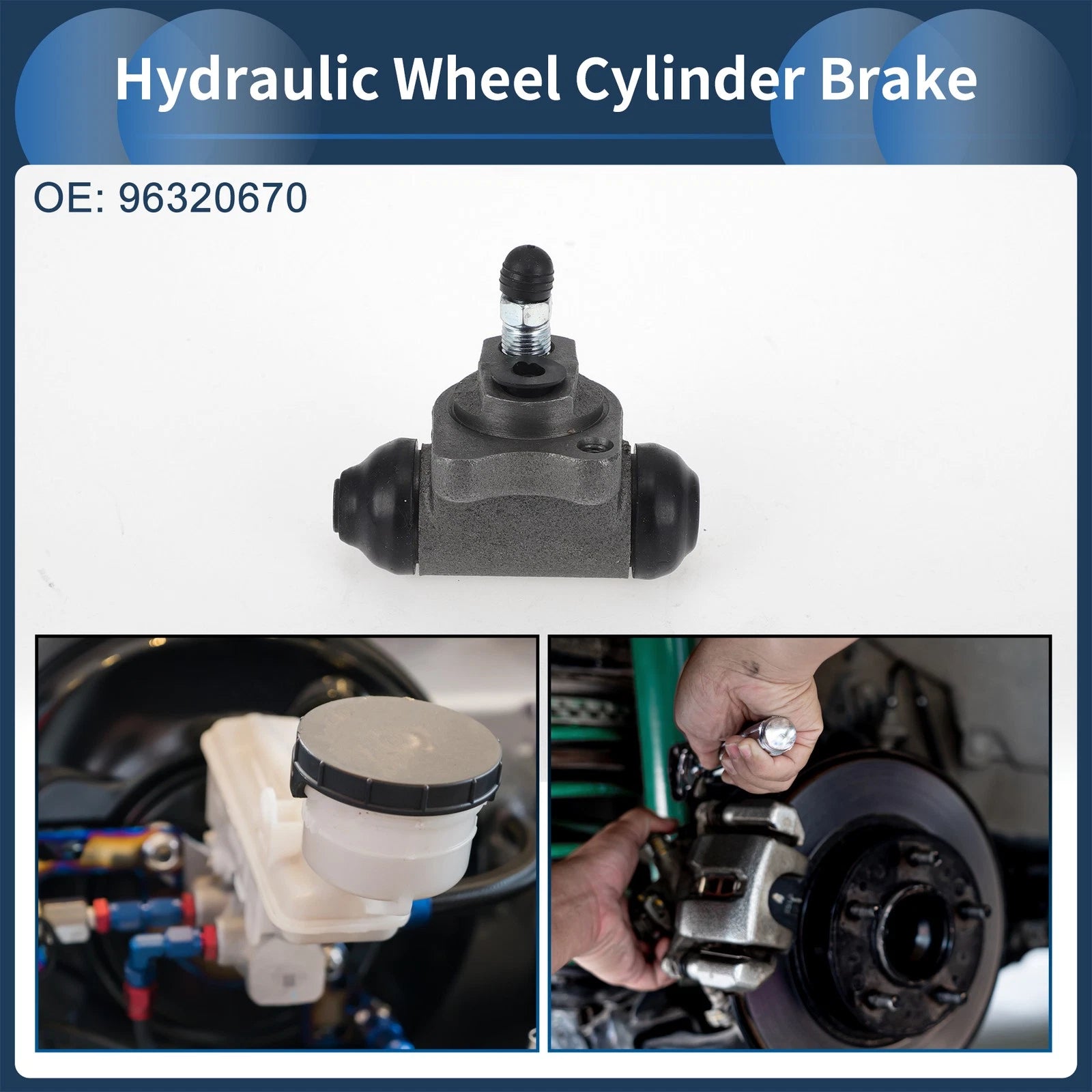 Rear Brake Wheel Cylinder No. 96320670 for Chevrolet Matiz (2011–2015)
