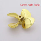 4-Blade Propeller for RC Marine ROV (55mm/60mm, 4mm Shaft)
