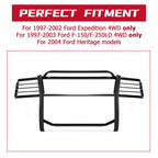 Front Bumper Grille Brush Guard for Ford Expedition F-150 4WD (1997–2002)