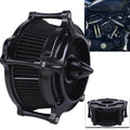 Black Turbine Spike Air Cleaner Intake Filter for Harley Iron 883/Sportster 1200 (2011–2023)