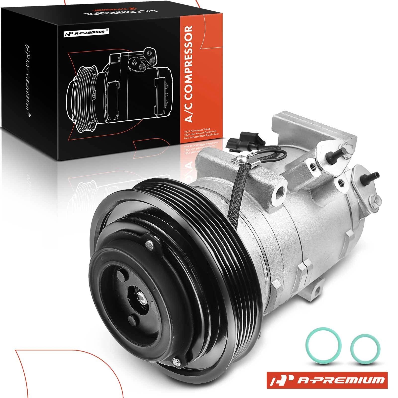 A/C Compressor with Clutch for Honda Accord (2008–2012)