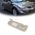 Driver Left Side Sun Visor for Hyundai Elantra (2011–2015)