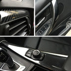 5D Glossy Carbon Fiber Vinyl Wrap for Auto Accessories