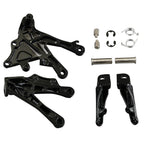 Front Rider Foot Pegs Footrest Brackets for Kawasaki ZX10R (2006–2010)