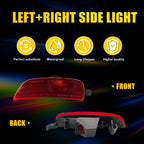 2PC Red Rear Side Marker Light Housings for Mazda MX-5 Miata (2016–2023) EPY